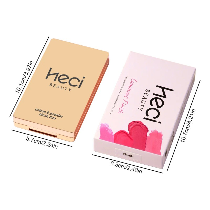 Double-take Crème & Powder Blush Tono Del Maquillaje