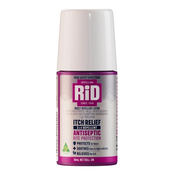 Rid Ultimate Antiseptic Insect Repellent Roll On 50ml