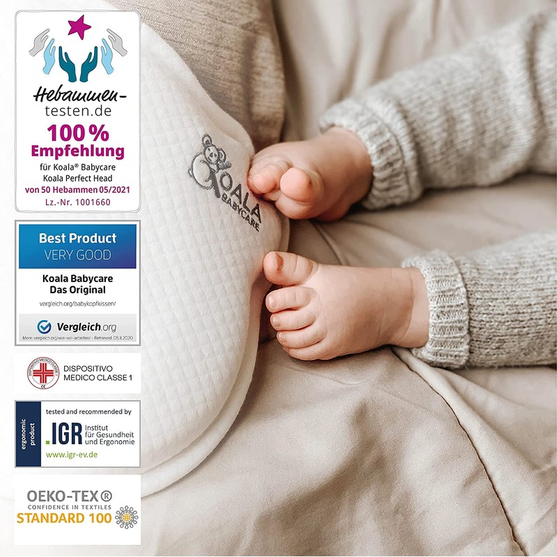Orthopaedic Baby Pillow It Prevent Plagiocephaly - Koala Babycare® -