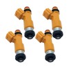 JESBEN 5VX-13761-00-00 4pcs Fuel Injectors 4 Holes Replacement for Yamaha