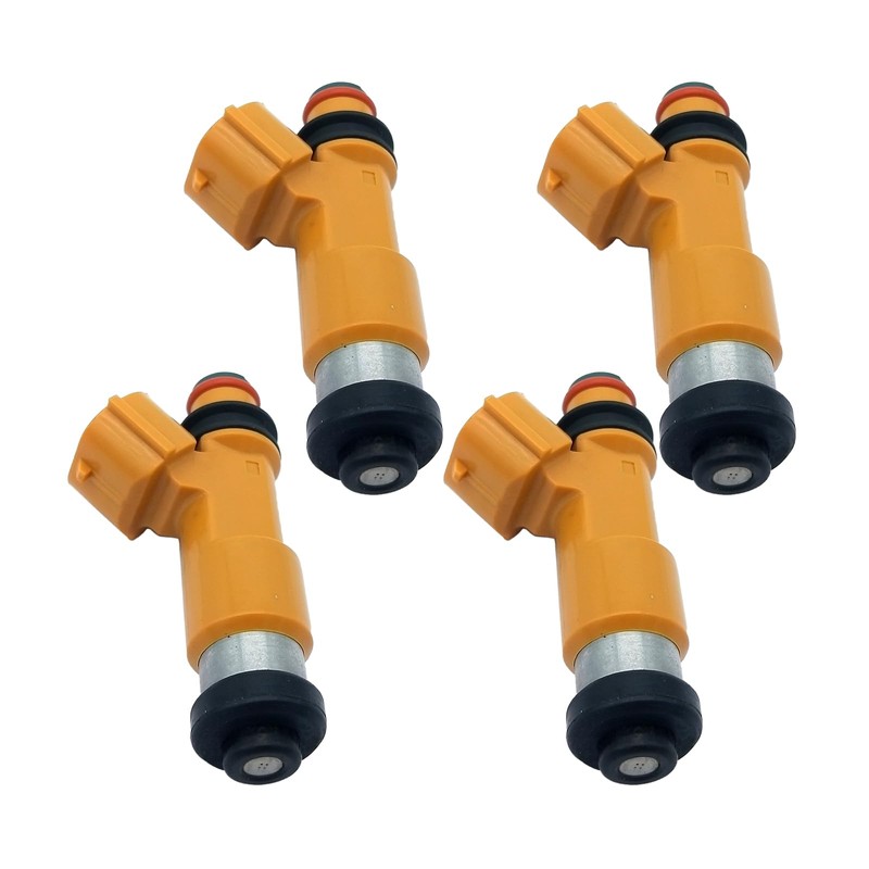 JESBEN 5VX-13761-00-00 4pcs Fuel Injectors 4 Holes Replacement for Yamaha