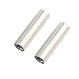euroharry XLR Male to XLR Male to Male 3-Pin Extend Adapter for Audio Microphone Video Converter Pack of 2