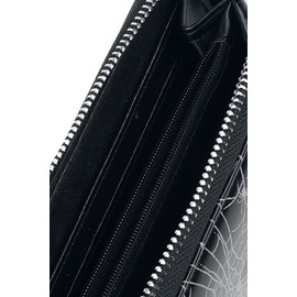 Banned Alternative Illusionary Women Purse Black Polyurethane, Polyester Gothic, Rockwear, black