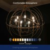 FLSNT B11 E26 LED Chandelier Light Bulbs, 60W Equivalent, 5000K