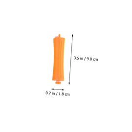 PACKOVE 8 set Hair Curling Perm Rods Plastic Cold Wave Curlers Hair Curler Sticks for Women Use