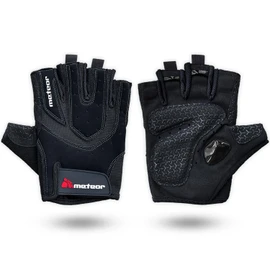 Meteor Advanced Exercise Gloves for Men & Women: Ventilated, Full Palm & Back Protection, Superior Grip for Weightlifting, Cycling, Climbing, Gym Training, Fitness & Therapy with Quick-Release Loops