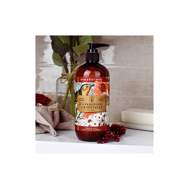 The English Soap Company, GARDENERS GRAPEFRUIT Hand & Body Wash