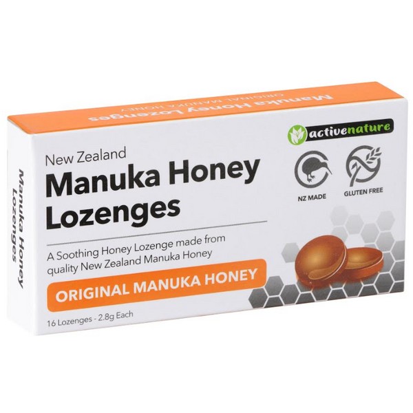 Activenature Manuka Honey Lozenges 16 - Original Manuka Honey