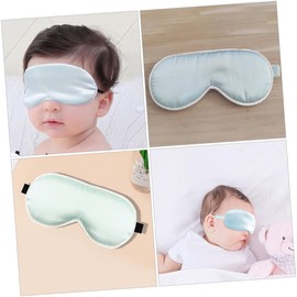 KOMBIUDA Sleep Masks for Boys and Girls Newborn Baby Eye Mask Silk Blindfold Sleep Eye Cover Comfortable Skin-friendly Material