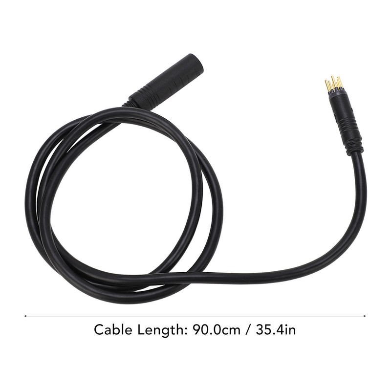 9 Pin Conversion Cable Professional Waterproof Electric Bike Motor Extension