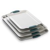 Country Kitchen Nonstick Stackable Bakeware Set - Heavy Duty, Durable,