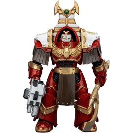 JoyToy Warhammer 40K Thousand Sons Sekhmet Terminator Cabal 1:18 Scale Action Figure with Combi-Melta, Achea Force Weapon, and Detailed Accessories – Collectible Model for Warhammer Enthusiasts