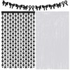 Yeaqee 5 Pack Bow Party Decorations, 2 Bow Foil Fringe