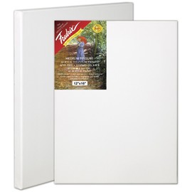 Fredrix 5026 Red Label Stretched Canvas, 20 By 30 Inches