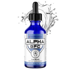 FireWaterStar Alpha GPC - Liquid Drops - 99% Pure L-Alpha-GPC - 300mg - 2oz