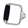 Yuhqc Single D-Handle Single Chrome Handle Cable Attachment with Handgrips