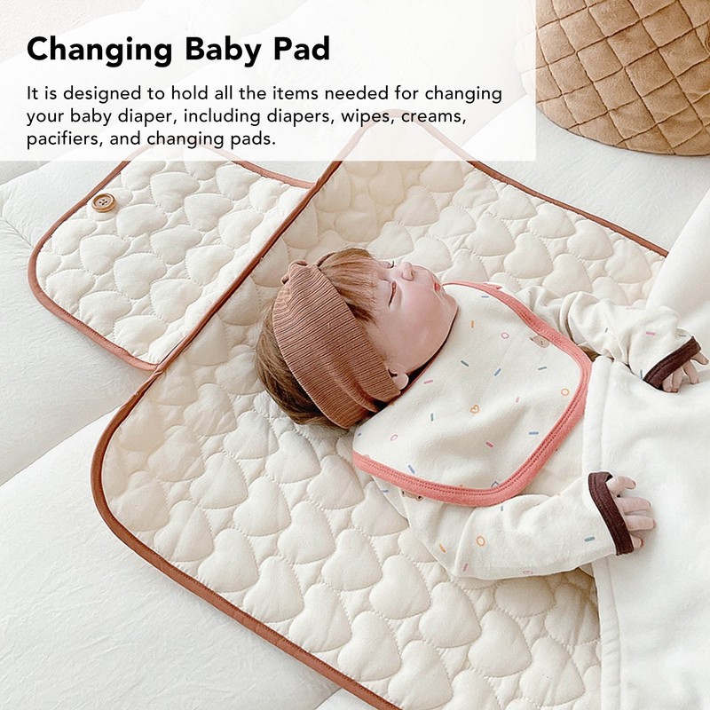 Baby Portable Changing Diaper Pad Foldable Waterproof Travel Diaper Changing