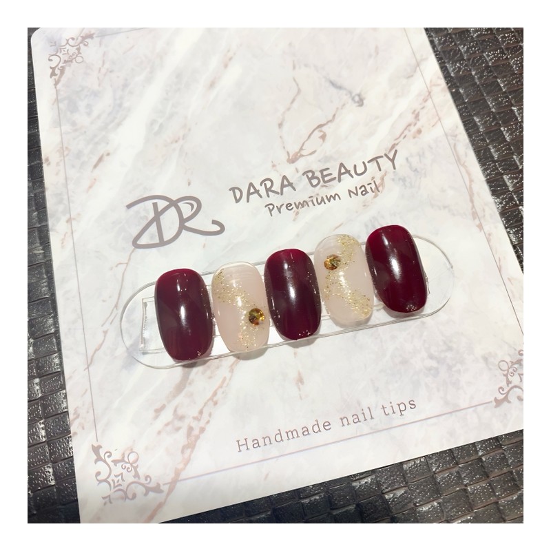 Next day delivery⭐Autumn marble nails⭐ / 다음날 발송⭐가을 마블네일⭐