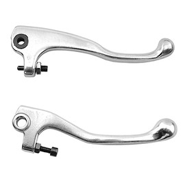 ACCOSSATO Pair of Levers for GAS EC FSE from 2003 to 2003 (CC 400) Lever Silver Short