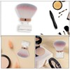 Outanaya 2pcs Nail Cleaning Brush Applicators Soft Bristles Powder Brush