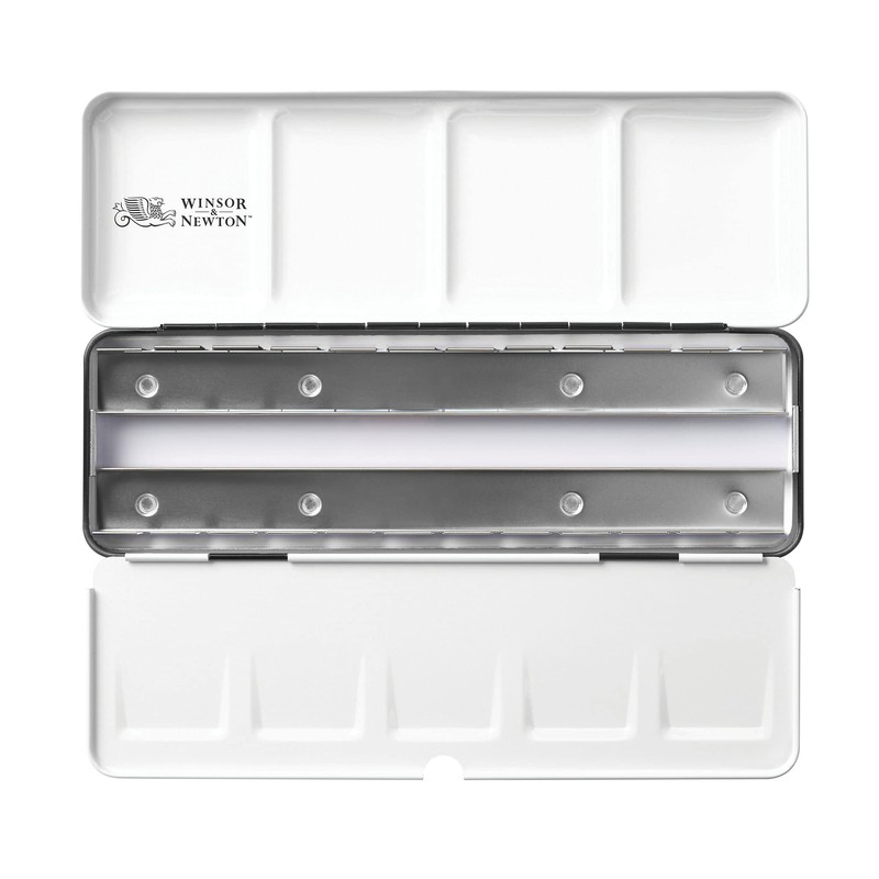 Winsor & Newton 7003156 Empty Watercolour Box with Mixing Palettes