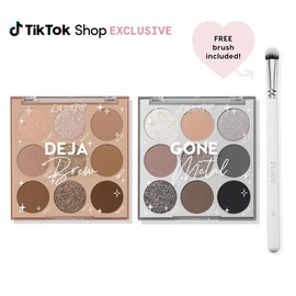 ColourPop 9-Pan Shadow Palette Duos + Free Brush -  Exclusive Set:_Bundle-EverydayMustHaves