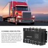 Backup Camera Control Box, 4 Channel Video Splitter Control Box