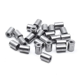 Sscon 25-Pieces M3x8mm Round Coupling Nut Rod Bar Stud Round Connector Nuts Fasteners 304 Stainless Steel