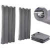 Carlo Milano Thermal curtain: set of 2 blackout curtains, width