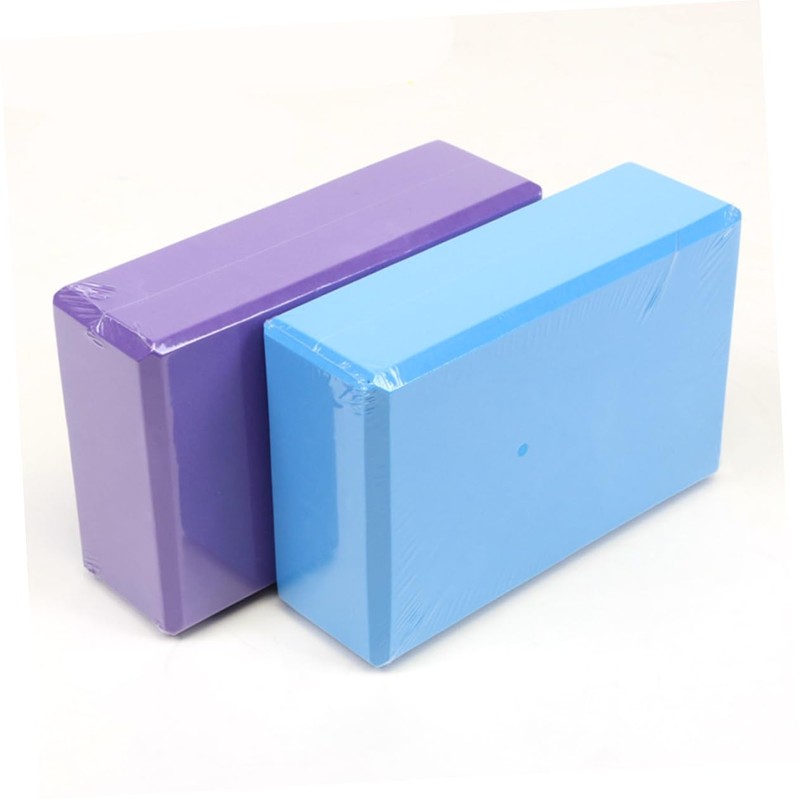 Sosoport Yoga Blocks Bolsters Set 2 High Density Eva Blocks