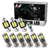 NUVISION LIGHTING 10 Pcs Dome Light LED Car Interior Bulb