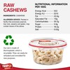 Tropgo Raw Cashew Nuts - Large & Tasty Cashews -