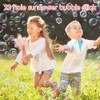 Flower Bubble Machine Children, Bubble Machine with Fan, Bubble Machine