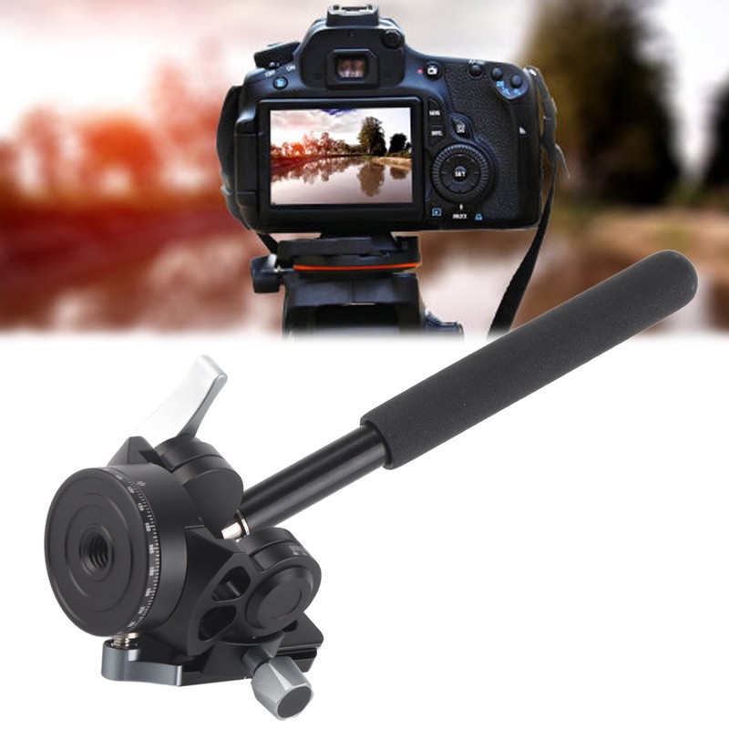 DT 03S SLR Camera Handle Hydraulic Tripod Head Aluminum Alloy