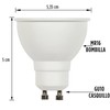 37131 Equivalent for 50 Watt MR16 Narrow Angle Dimmable Warm
