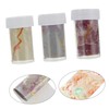 Healeved 18pcs Marble Pattern Nail Art Transfer Stickers Decorative Manicure