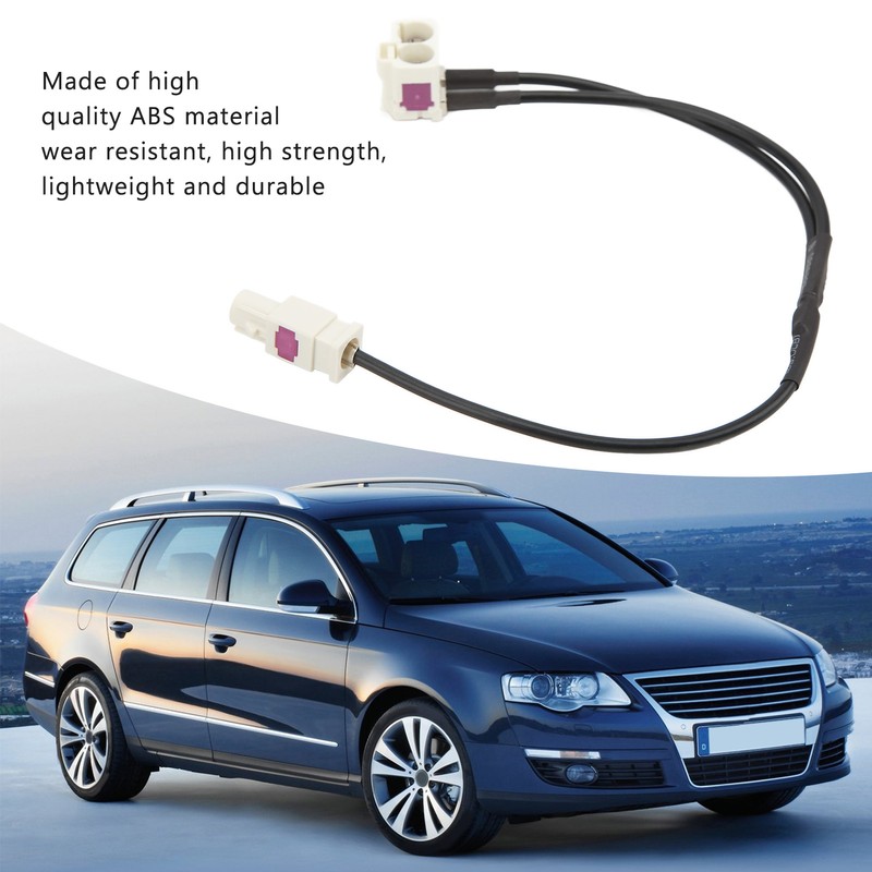 Radio Antenna Adapter Cable ABS Car Accessories Replacement for RNS