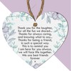 Thank You for the Laughter Heart Plaque | Sentimental Friendship
