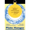 The Original Disc Adhesive Plate Hangers Set of 4x4"