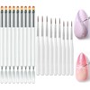 18 PCS Nail Art Brushes Nails Art Liner Brushe 2