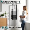 VIDA-ZONE Towel Racks for Bathroom,304 Stainless Steel Towel Storage Racks