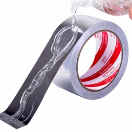Heat-Resistant Silver Foil Insulation Tape Tape 4ea