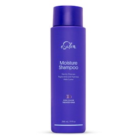 Champú para cabello teñido, champú hidratante para el cuidado del color (9 fl oz) - Champú para el color del cabello sin sulfatos (SLS y SLES) para prevenir la decoloración - Hidrata, nutre y