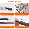 LESYPET Small Dog Umbrella, 29" Width Clear Dogs Umbrella Waterproof