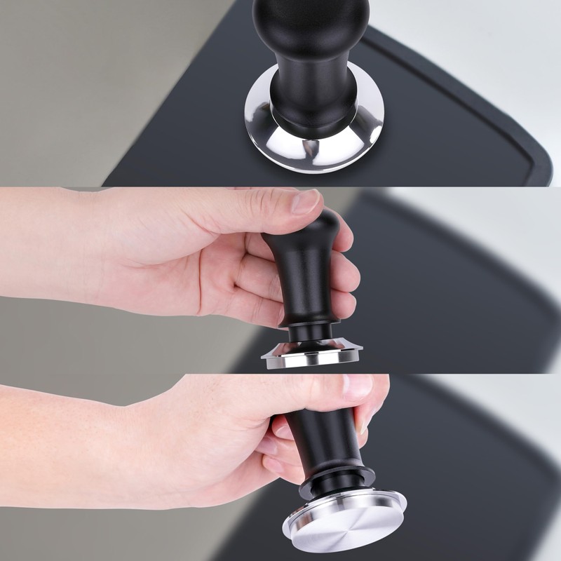 Apexstone Coffee Tamper Spring Loaded 51mm, Calibrated Espresso Tamper 51mm,