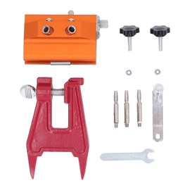 Chainsaw Sharpener Tool Kit Hand Crank Portable Chain Saw Sharpening Set with Guide Bracket