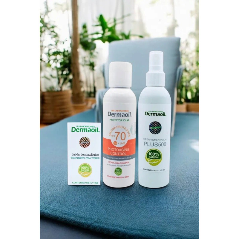Kit Natural Con Melagenina Para El Tratamiento Del Vitiligo