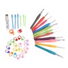 Crochet Hooks Set Soft Handle Crochet Hand Knitting Needles Art