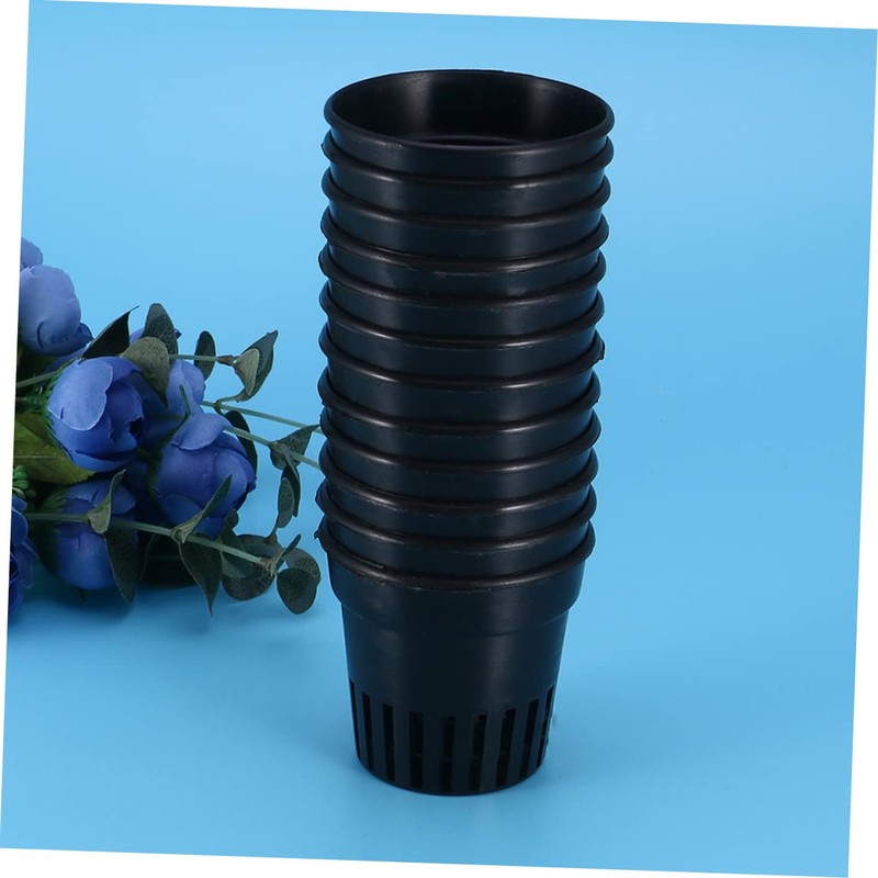 Mipcase 15pcs Hydroponic Planting Baskets Uv Resistant Pots for Aquatic