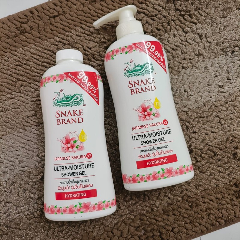 Buy 1 Free 1 Thailand Snake Brand Shower Gel 450ml